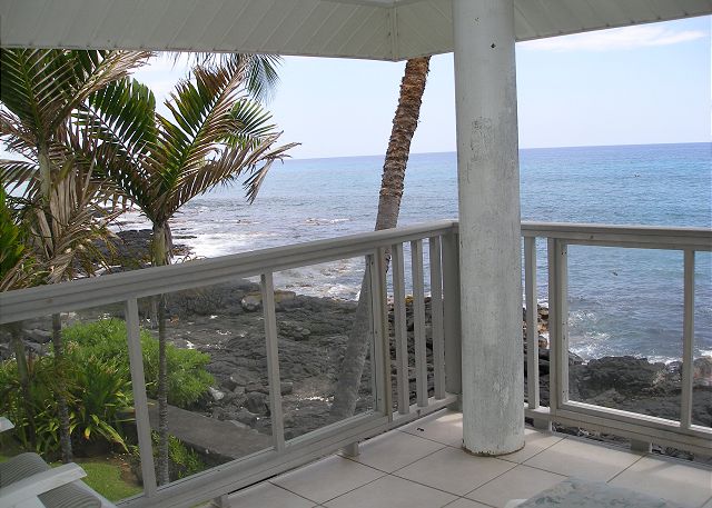 Upstairs lanai view