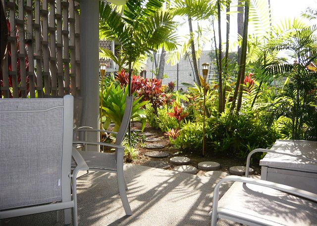 Lanai area off the dining room.