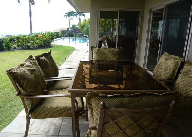 Lanai off the dining room.