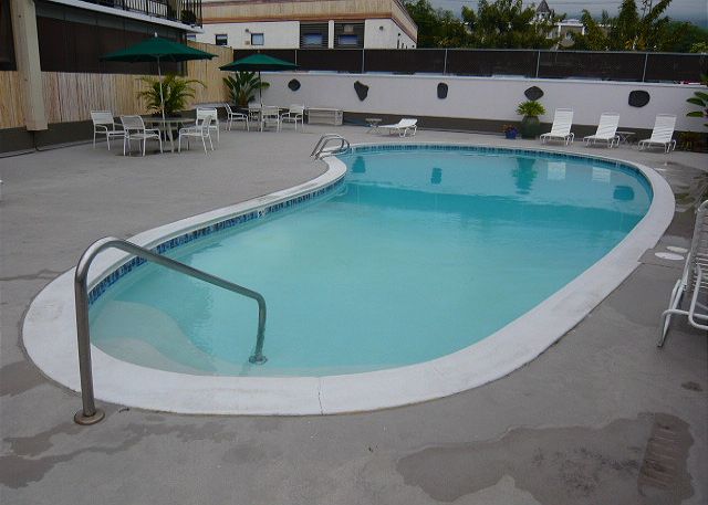 Newly remodeled pool.