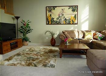 Waikoloa Townhouse rental - Interior Photo - Living room