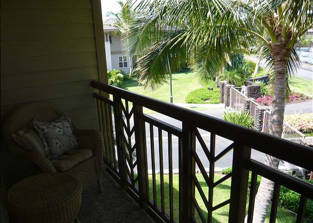 Lanai off the master bedroom.