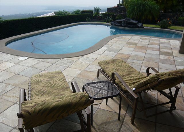 Lanai off the living room.
