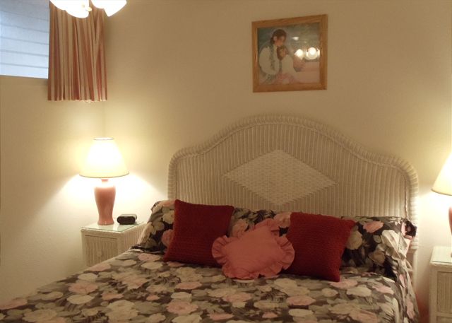 Bedroom with a King bed.