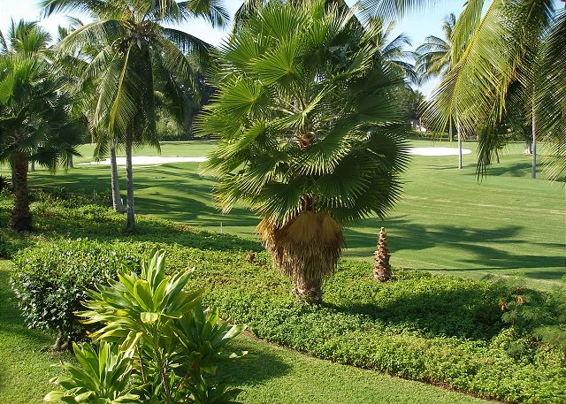 Bedroom view of Kona Country Club Golf course and just a 5 minut