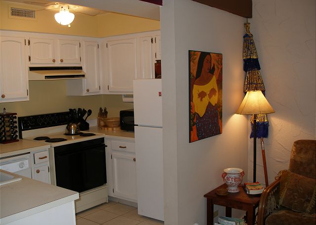 Fully equipped kitchen