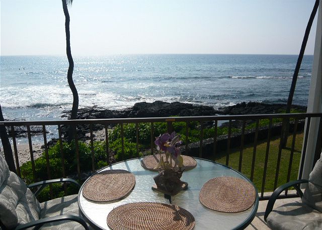 Kona Coffee and this lanai is all you need.