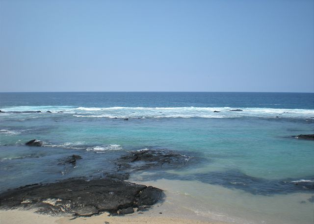 Keiki Ponds and beach