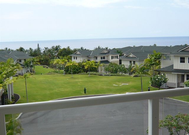 Ocean view from the master bedroom.