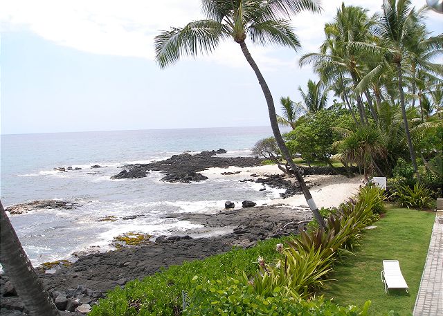 Ocean view from the back of the house
