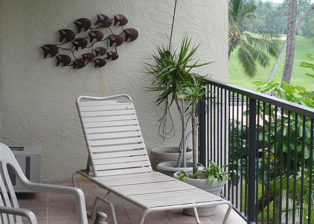 Relax off the master bedroom lanai.