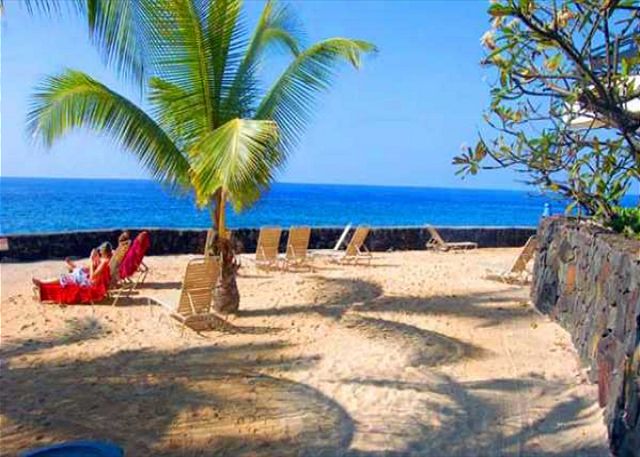 Wonderful sandy beach area for a little fun in the sun.