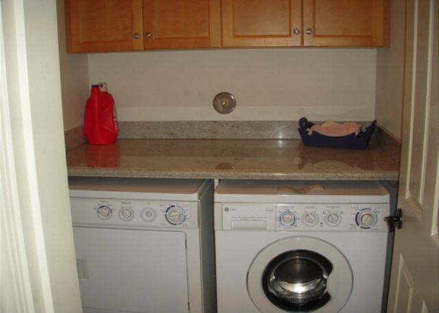 Full sized washer/dryer