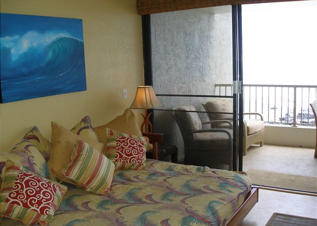 Living Room With A Great Ocean View!