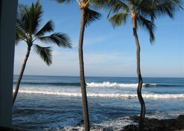 Watch the local surfers from your lanai.