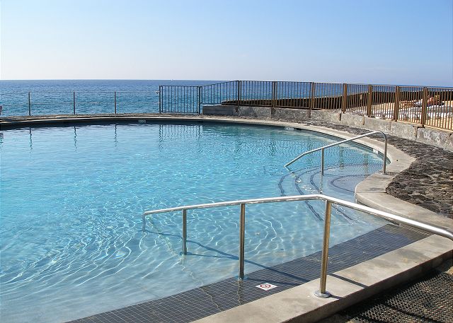 Newly remodeled salt water pool