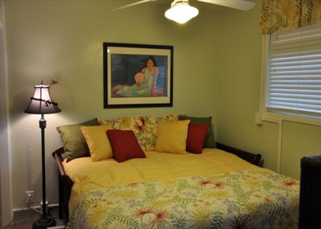 Twin beds can be made into a king.