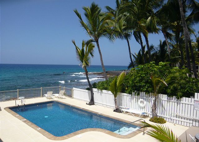 Ocean front pool at this complex.
