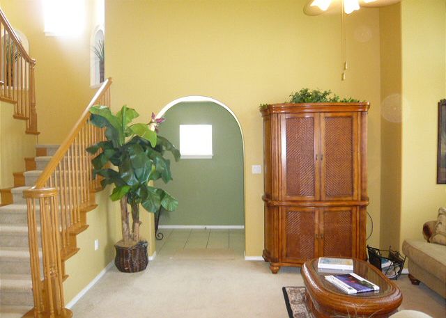 Entry into the living room