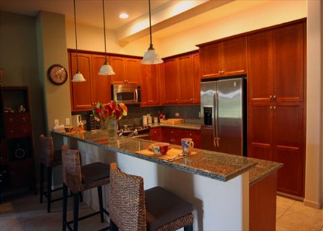 Fully equipped kitchen for all your meals.