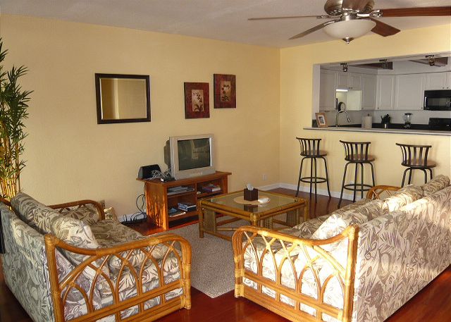 Hear the sound of the ocean from the  living room.