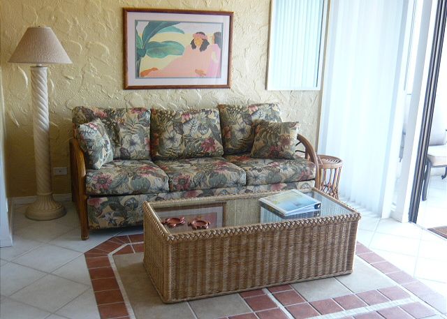 Hawaiian decor throughout the unit