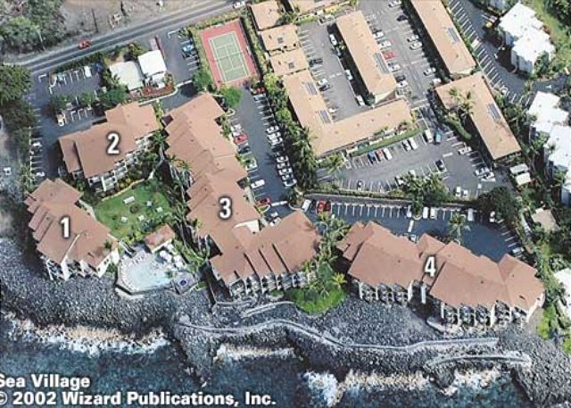Ariel view of this complex.