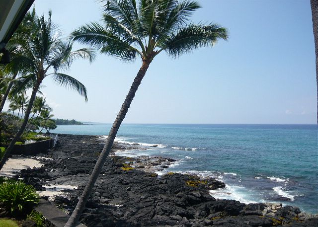 View to the south of the townhouse from the lanai.