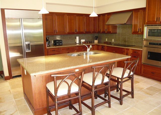 Living room which was recently furnished, has 2 lanais off the s