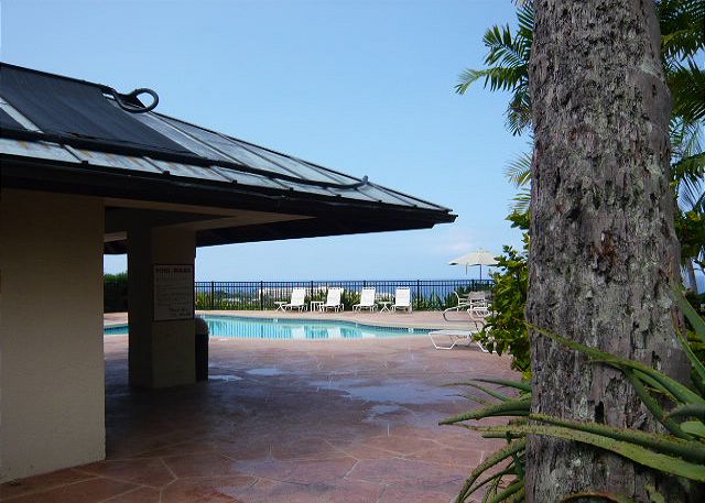 Ocean side pool.