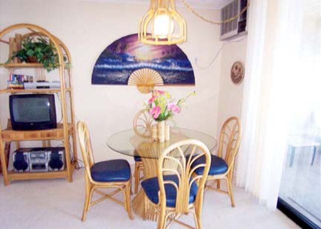 Dining room with an ocean view!