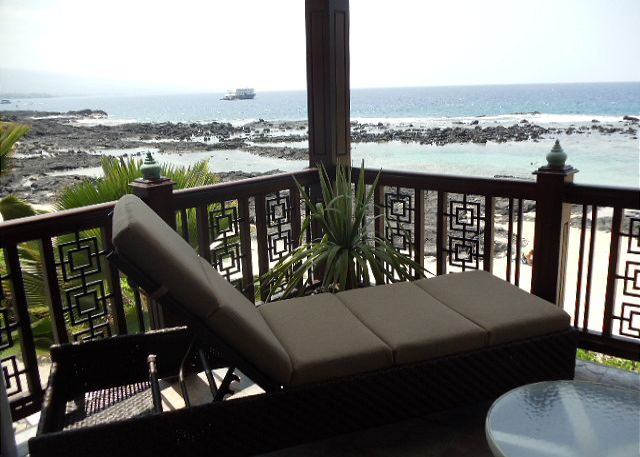 Lanai off the living room.