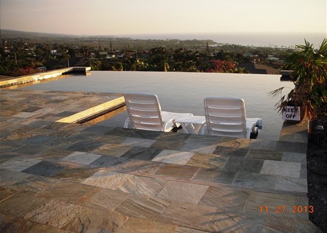 Private Infinity Pool with Coastline Ocean Views