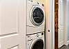 The Laundry Room is located next to the Master Bedroom and is stocked with laundry detergent if you desire to wash your clothes during your stay. 