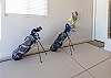 Forgot your clubs? No problem we have clubs provided for you located in the garage. 