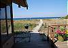 Beach path to Lake Michigan