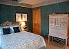 2nd bedroom with queen bed on the main floor