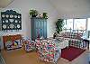 Living room with sofa bed