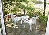 Patio off of the living room