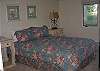 2nd bedroom with queen bed on the main level