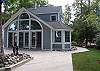 Deck off of the living room on the lake side