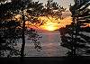Gorgeous sunset from the balcony of Beach Comber 9