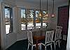 Dining room with lake view