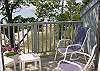 Deck off of living room