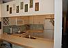 Kitchen with lake view