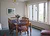 Dining room with lake view