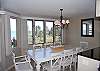 Dining room with lake view