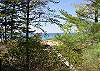 Beach path to Lake Michigan