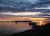 Big Glen Lake with sunset views