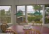 Dining room with lake view